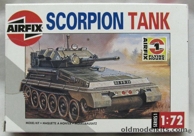 Airfix 1/76 Scorpion Tank, 01320 plastic model kit